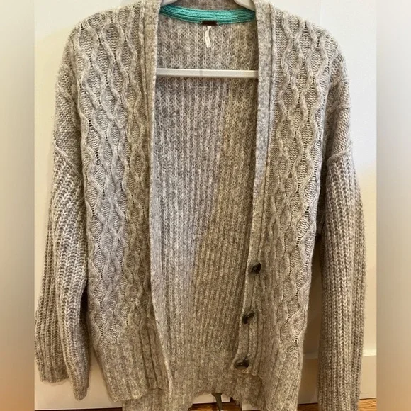 Free people Molly cable cardigan - Picture 2 of 4